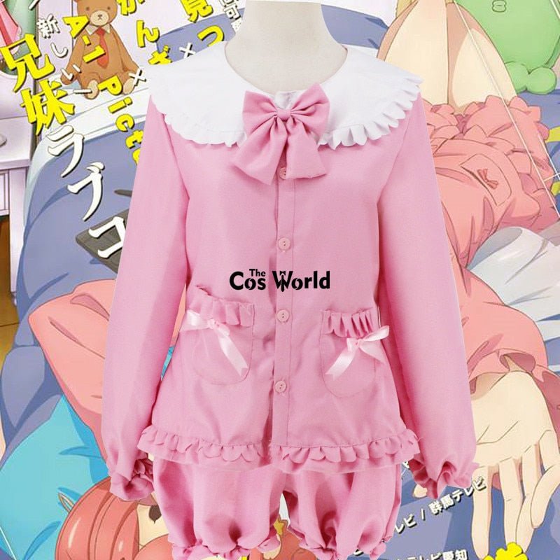 Cute Pajamas Nightgown Sleepwear Tops Pants Uniform Outfit Anime Cosplay Costumes - Vimost Shop