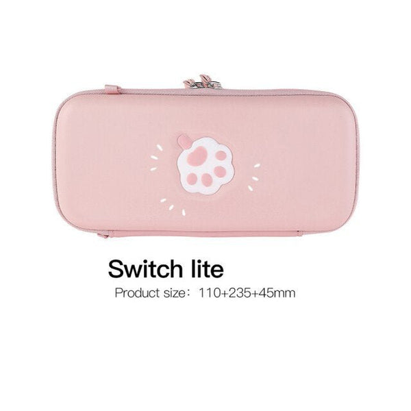 Cute Pink Cat Bag for For Nintendo Switch Storage Bag Cover Case for Nintendo Switch Lite Bag Nintend Switch Game Accessory - Vimost Shop