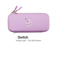 Cute Pink Cat Bag for For Nintendo Switch Storage Bag Cover Case for Nintendo Switch Lite Bag Nintend Switch Game Accessory - Vimost Shop