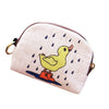 Cute Short Wallet Women Vintage Canvas Coin Purse Girl Card Holder Clutch Kids Cartoon Cat/Fox/Owl Small Change Purses - Vimost Shop