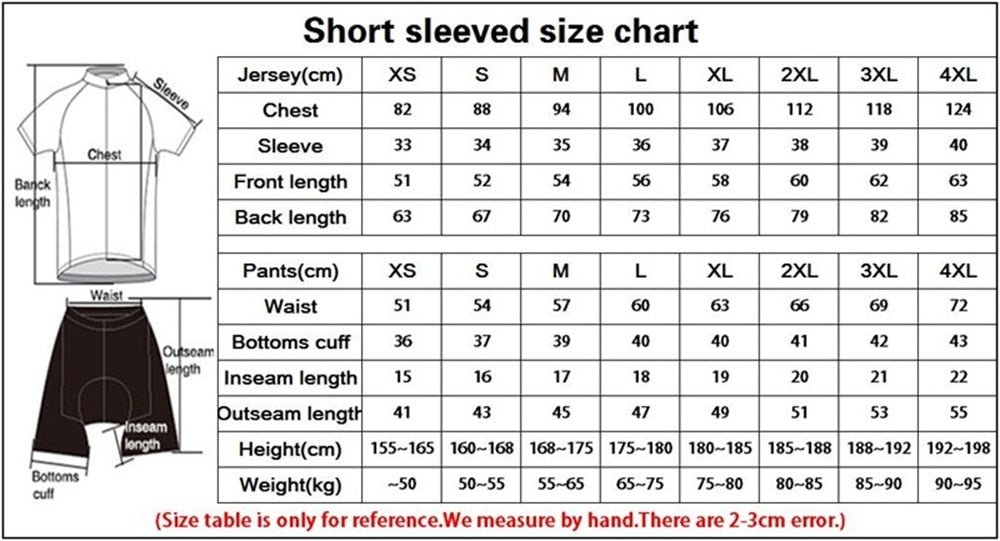 Cycling Jersey Set Pro Team Cycling Clothing MTB Cycling Bib Shorts Quick Drying Men Bike Jersey Set Ropa Ciclismo - Vimost Shop