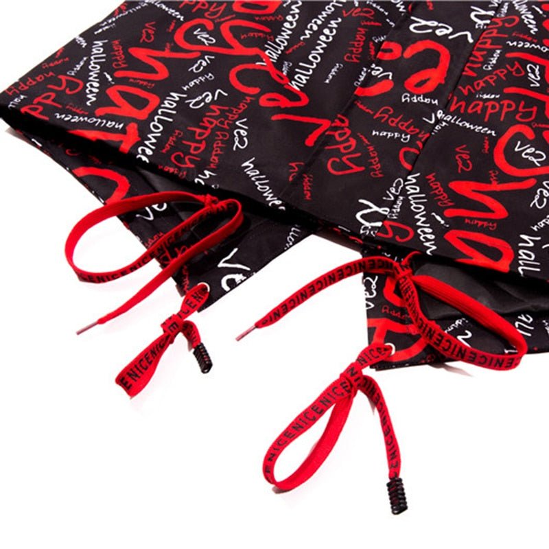 DARK Extra Long Jacket Trench Men Full Letter Print Harajuku Windbreaker Nightclub Overcoat Male Casual Outwear - Vimost Shop