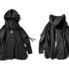 DARK Japanese Streetwear Man Hoodies Hip Hop Embroideried Pullover Patchwork Fake Two Darkwear Tops Techwear Hoodies - Vimost Shop