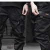 DARK Men Joggers Pants Multi-pocket Elastic Waist Harem Pants Men Hip Hop Streetwear Sweatpants Pencil Pants Techwear - Vimost Shop