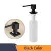 Deck Mounted Kitchen Soap Dispensers Square Pump Chrome Finished Soap Dispensers for Kitchen Built in Counter top Dispenser - Vimost Shop