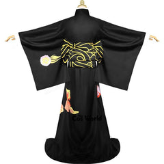 Demon Slayer: Kimetsu no Yaiba Kibutsuji Muzan Kimono Yukata Dress Outfit Anime Cosplay Costumes - Vimost Shop