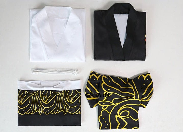 Demon Slayer: Kimetsu no Yaiba Kibutsuji Muzan Kimono Yukata Dress Outfit Anime Cosplay Costumes - Vimost Shop
