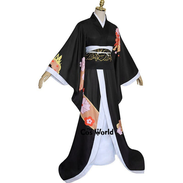 Demon Slayer: Kimetsu no Yaiba Kibutsuji Muzan Kimono Yukata Dress Outfit Anime Cosplay Costumes - Vimost Shop
