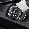 Design Brand Luxury Men Watches Automatic Black Watch Men Stainless Steel Waterproof Business Sport Mechanical Wristwatch - Vimost Shop