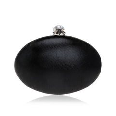 Design Egg Shaped Women Day Clutches Chain Shoulder Rhinestones Lady Wedding Party Evening Bags Mixed Color Wallets - Vimost Shop