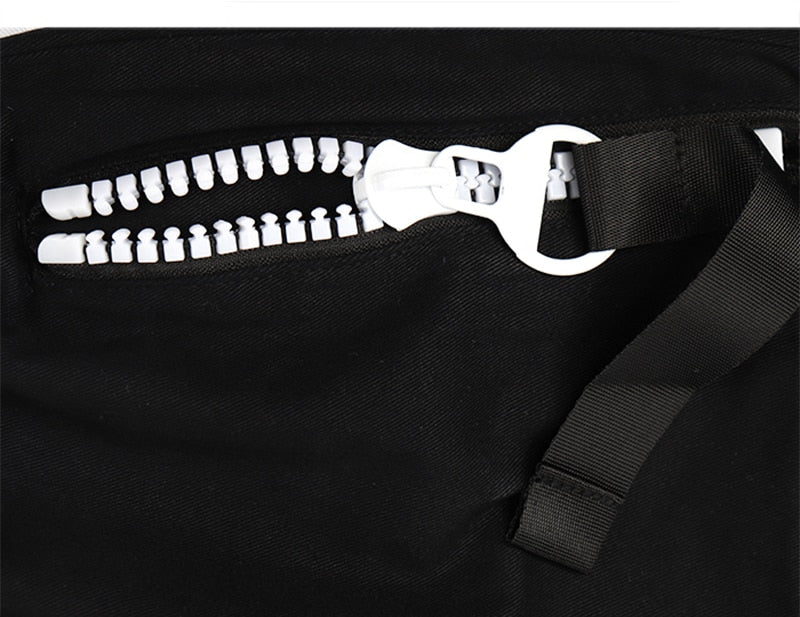 Detachable Multi-Pocket Cargo Hip Hop Streetwear Joggers Pants - Vimost Shop