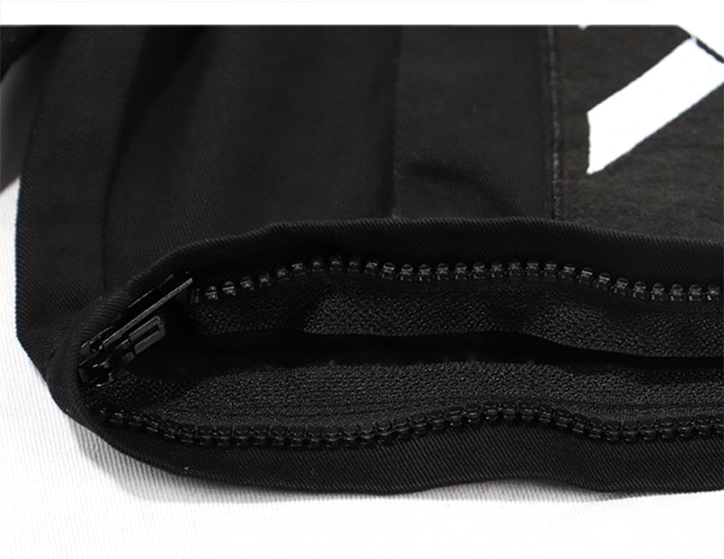 Detachable Multi-Pocket Cargo Pants Men Harajuku Hip Hop Streetwear Joggers Man Elastic Waist Sweatpants Techwear - Vimost Shop