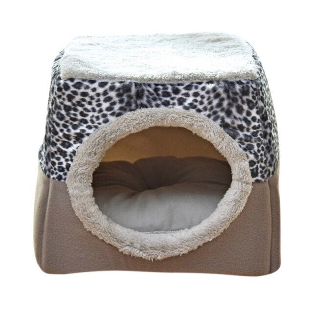 Detachable Soft Kennel Cat Bed Breathable Cat Pet Cave House Sleeping Bag Mat Pad Tent Pets Winter Warm Cozy Beds 11 Colors - Vimost Shop