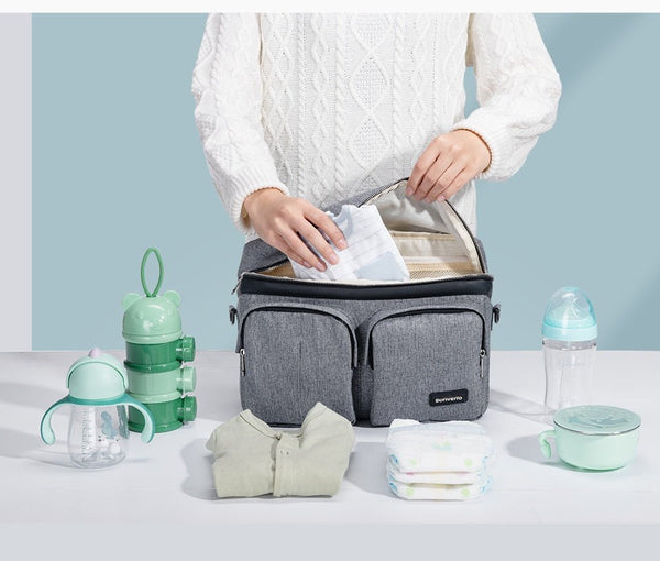 Diaper Bag For Baby Stuff Nappy Bag Stroller Organizer Baby Bag Mom Travel Hanging Carriage Pram Buggy Cart Bottle Bag - Vimost Shop
