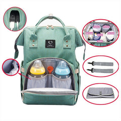 Diaper Bag Nappy Bag Waterproof Mom Maternity Travel Backpack Designer Nursing Bag Baby Care Stroller Handbag Changing Pad