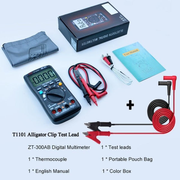 Digital multimeter Wireless Technology Ammeter True RMS Auto Rang Intelligent analog Voltmeter Capacitor Tester DIY Tool - Vimost Shop