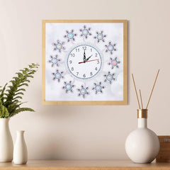 DIY Diamond Painting Cross Clock Flower Butterfly Pattern Embroidery Clock Special Shaped Drill Home Decoration Crafts - Vimost Shop