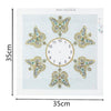 DIY Diamond Painting Cross Clock Flower Butterfly Pattern Embroidery Clock Special Shaped Drill Home Decoration Crafts - Vimost Shop