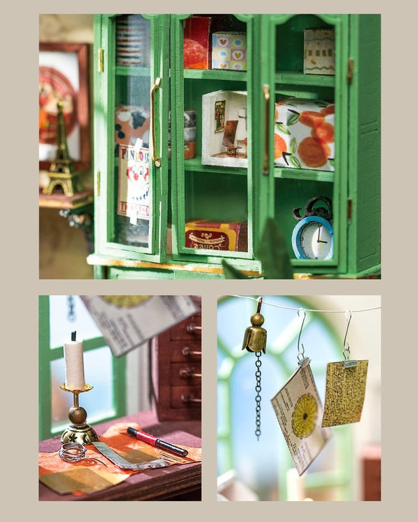 DIY Wooden Miniature Dollhouse Toys For Children Women - Vimost Shop