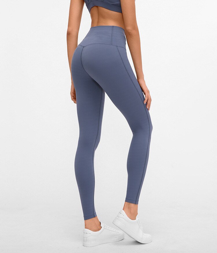 Dobby Women's Sports Yoga Leggings Seamless Running Gym Workout Pants Fitness Stretch Trousers Workout Scrunch Butt Leggings - Vimost Shop
