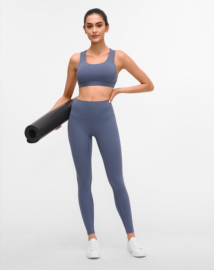 Dobby Women's Sports Yoga Leggings Seamless Running Gym Workout Pants Fitness Stretch Trousers Workout Scrunch Butt Leggings - Vimost Shop