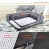 Dog Bed Soft Waterproof Cushion Sofa Cat House Warm Bed Puppy L Type Puppy Sleeping Hondenmand Mat Dog Supplies - Vimost Shop