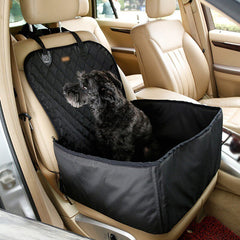 Dog Car Front Seat Cover Protector 2 in 1 Carrier for Dogs Folding Cat Car Booster Seat Cover Anti-Slip Pet Car Carrier Suppiles - Vimost Shop