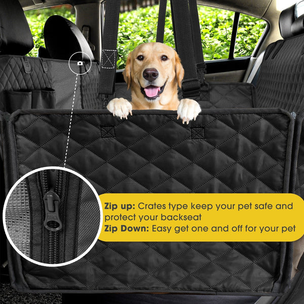 Dog Car Seat Cover For Car Rear Back Seat Waterproof Pet Dog Travel Mat Pet Cat Dog Carrier Dog Car Hammock Cushion Protector - Vimost Shop