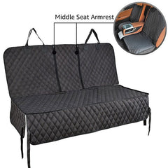 Dog Car Seat Cover Waterproof Car Rear Back Mat Dog Carrier For Pet Travel Cat Dogs Cushion Protector With Middle Seat Armrest - Vimost Shop