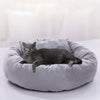 Dog Cat Bed Cute Round Pet Bed Soft Sofa Mat With Pillow Winter Warm Pet House Nest Cushion for Cats Puppy Pet Sleeping Supplies - Vimost Shop