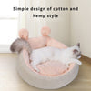 Dog Cat Bed Mat Cute Rabbit Ear Shape Pet Nest Soft Comfortable Sofa Warm Cushion Washable Pets Sleeping House for Dogs Cats - Vimost Shop