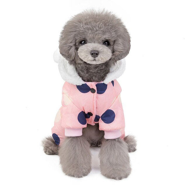 Dog Clothes Winter Pet Padded Vest Thickened Warm Jacket Costume Soft Pet Coat for Small Medium Dogs Cats Pets Outdoor Supplies - Vimost Shop