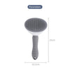 Dog Hair Removal Comb Grooming Brush Stainless Steel Cats Combs Automatic Non-slip Brushs for Dogs Cleaning Supplies - Vimost Shop