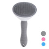 Dog Hair Removal Comb Grooming Brush Stainless Steel Cats Combs Automatic Non-slip Brushs for Dogs Cleaning Supplies - Vimost Shop