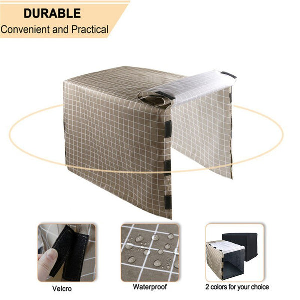 Dog Kennel House Cover Waterproof Dust-proof Durable Oxford Dog Cage Cover Foldable Washable Outdoor Pet Kennel Cover - Vimost Shop