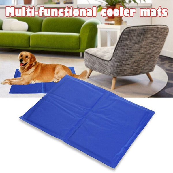 Dog Mat Cooling Summer Pad Mat For Dogs Cat Blanket Breathable Pet Dog Bed Washable For Small Medium Large Dogs Car - Vimost Shop