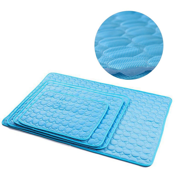 Dog Mat Cooling Summer Pad Mat For Pet Dogs Cat Breathable Sofa Car Blanket Dog Sleeping Bed Ice Pad Cool Cold Mats Pet Supply - Vimost Shop