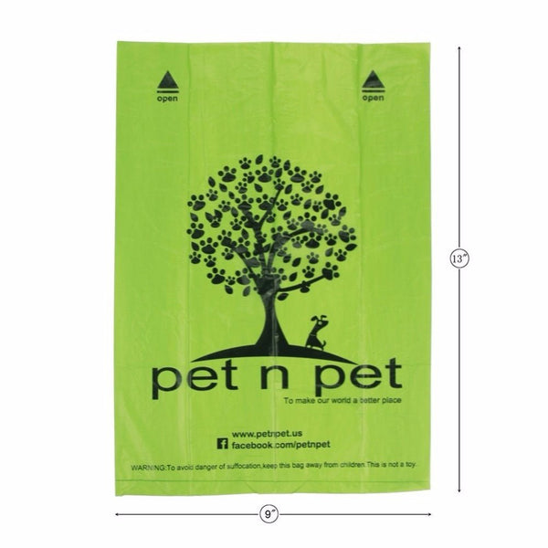 Dog Poop Bags Earth-Friendly 414 Counts 23 Rolls Large Unscented Cat Waste Bags Doggie Bags Green Black Orange With Dispenser - Vimost Shop