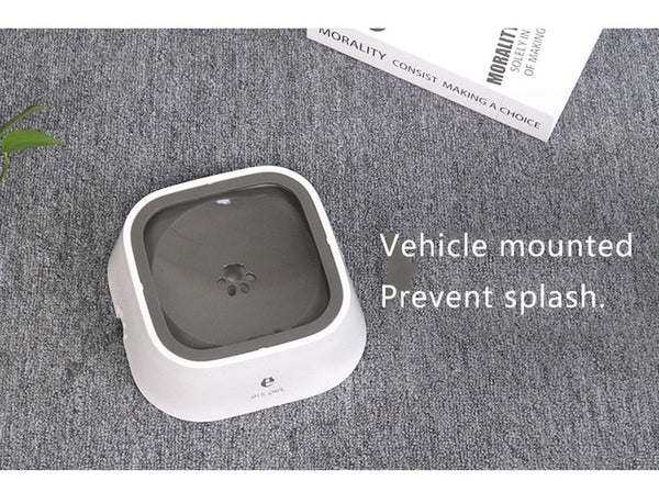 Dog Water Bowl Portable Large Capacity Splash Proof Vehicle Carried Water Feeder Floating Bowl Durable Drinking Dish For Dog Cat - Vimost Shop
