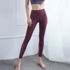 Double-Sided Nylon Soft Pants Fitness Pants High-waisted Peach Hip Yoga Pants Women's Sports Leggings ropa deportiva mujer gym - Vimost Shop