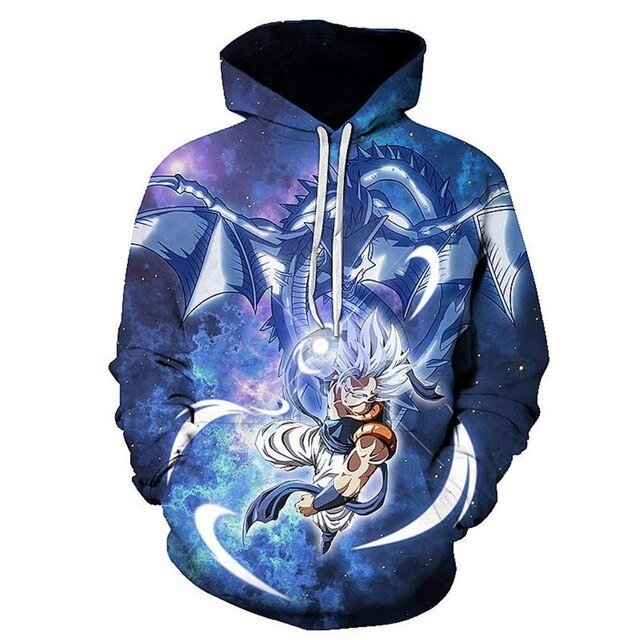 Dragon ball Anime 3D hoodies Men Women Hooded Sweatshirt Dragonball Son Goku Casual Pockets Streetwear Autumn Tops - Vimost Shop