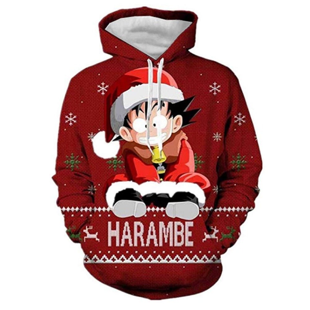 Dragon ball Anime 3D hoodies Men Women Hooded Sweatshirt Dragonball Son Goku Casual Pockets Streetwear Autumn Tops - Vimost Shop