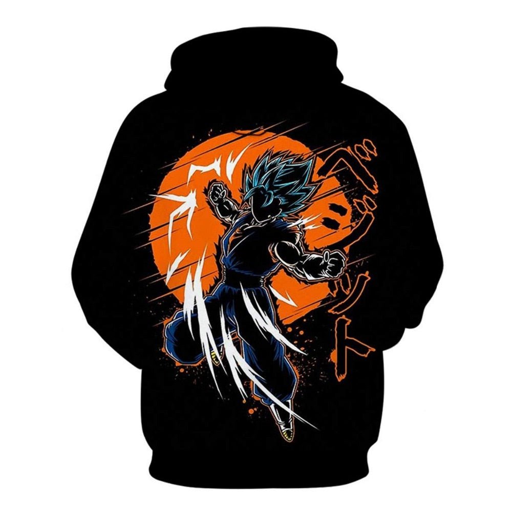 Dragon ball Anime 3D hoodies Men Women Hooded Sweatshirt Dragonball Son Goku Casual Pockets Streetwear Autumn Tops - Vimost Shop