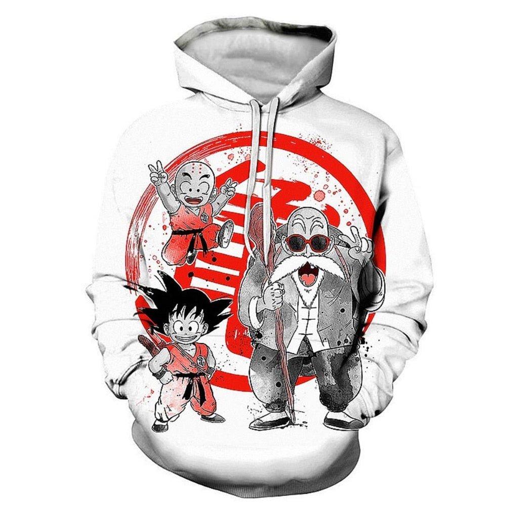 Dragon ball Anime 3D hoodies Men Women Hooded Sweatshirt Dragonball Son Goku Casual Pockets Streetwear Autumn Tops - Vimost Shop