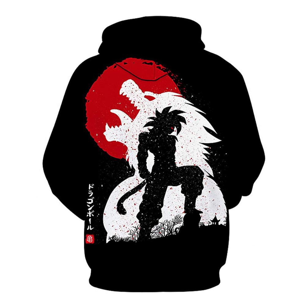 Dragon ball Anime 3D hoodies Men Women Hooded Sweatshirt Dragonball Son Goku Casual Pockets Streetwear Autumn Tops - Vimost Shop