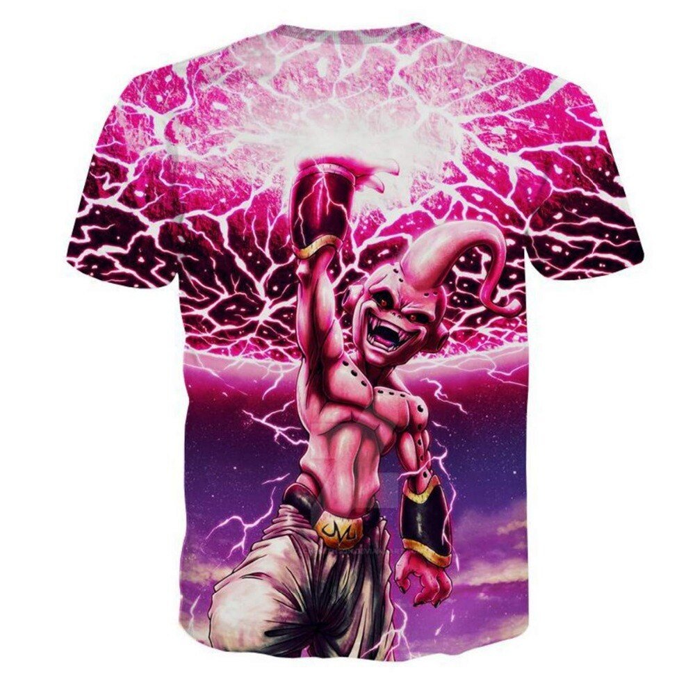 Dragon Ball DBZ Bulma Super Saiyan Vegeta T-shirt 3D Men Women Anime Kid Goku Goten Gohan T shirt Harajuku Summer Tee Shirts - Vimost Shop