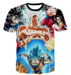 Dragon Ball DBZ Bulma Super Saiyan Vegeta T-shirt 3D Men Women Anime Kid Goku Goten Gohan T shirt Harajuku Summer Tee Shirts - Vimost Shop