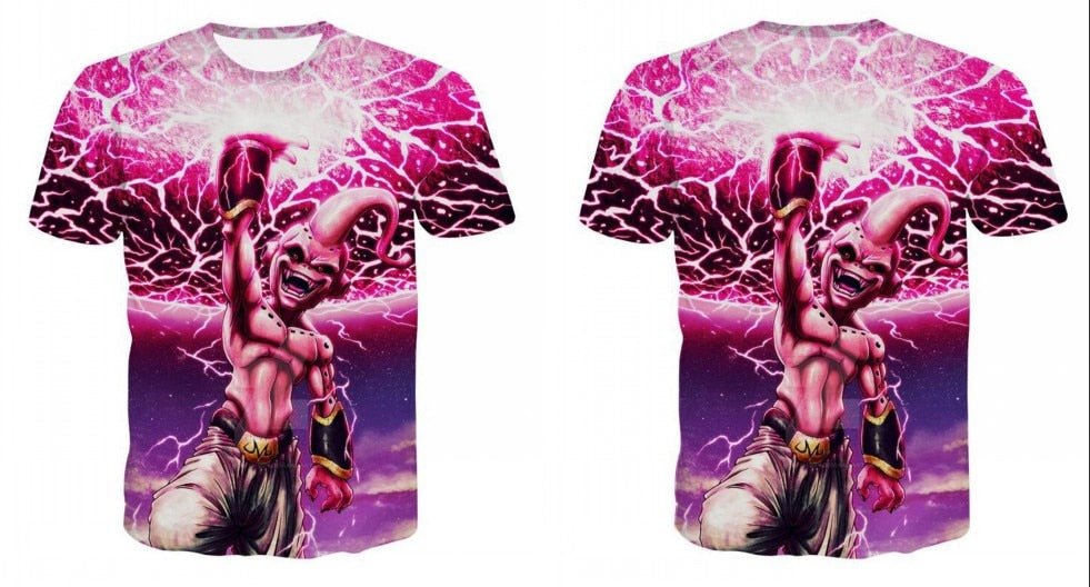 Dragon Ball DBZ Bulma Super Saiyan Vegeta T-shirt 3D Men Women Anime Kid Goku Goten Gohan T shirt Harajuku Summer Tee Shirts - Vimost Shop