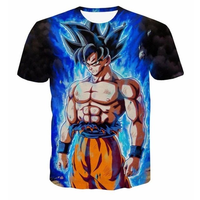 Dragon Ball DBZ Bulma Super Saiyan Vegeta T-shirt 3D Men Women Anime Kid Goku Goten Gohan T shirt Harajuku Summer Tee Shirts - Vimost Shop