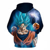 Dragon Ball Hoodie Men 3D Sweatshirts Super Saiyan Goku Printed Hooded Pullover Teen Fashion Cartoon Hoody Streetwear - Vimost Shop